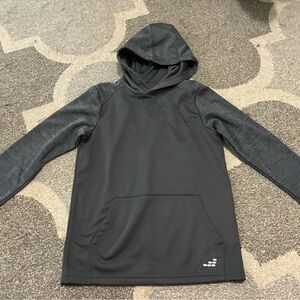 BCG Boys Size Medium Charcoal Hoodie with Logo